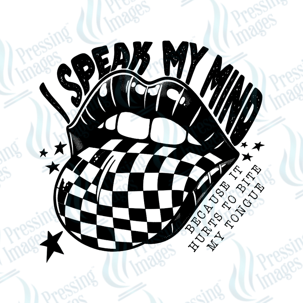 UVD 2538 I Speak My Mind - Pressing Images