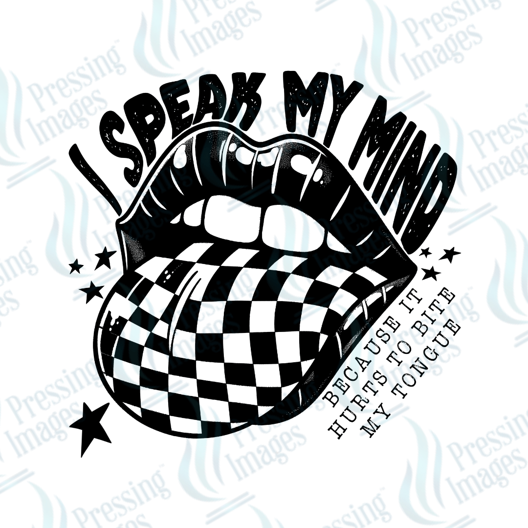 UVD 2538 I Speak My Mind - Pressing Images