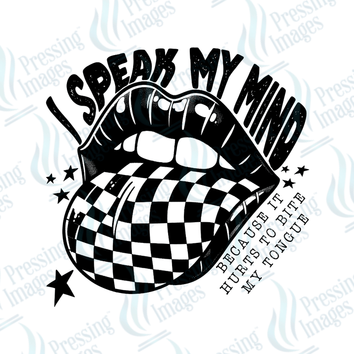 UVD 2538 I Speak My Mind - Pressing Images
