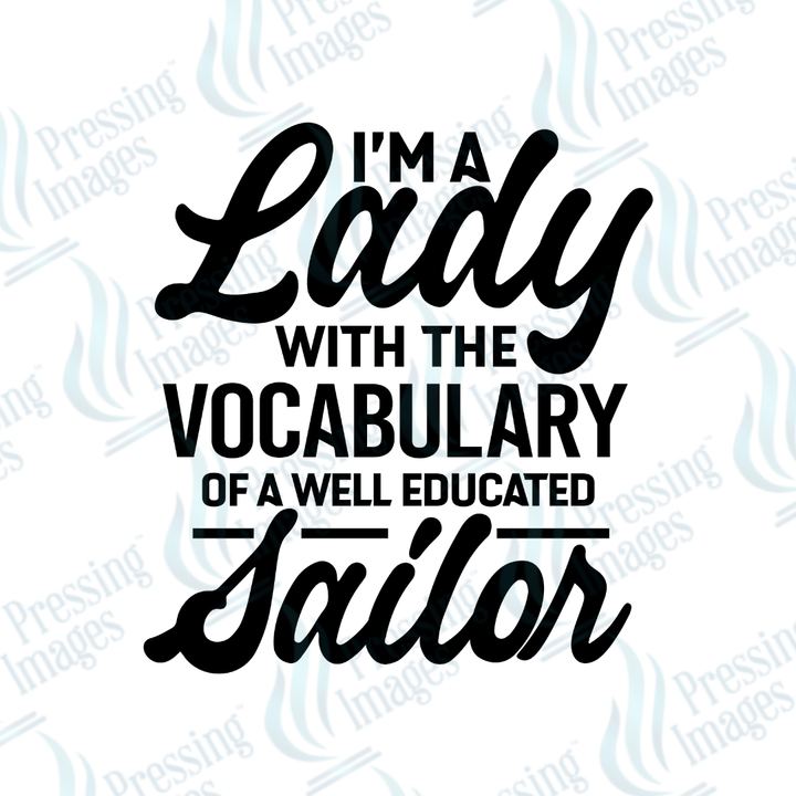 UVD 2541 I'm A Lady - Pressing Images