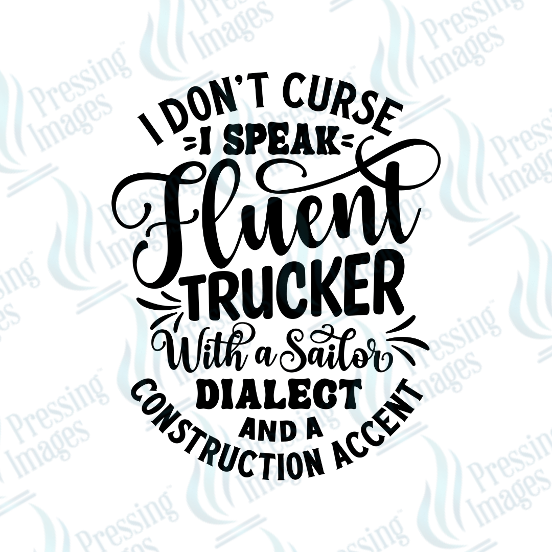 UVD 2543 I Don't Curse - Pressing Images