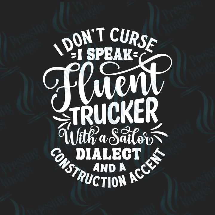 UVD 2543 I Don't Curse - Pressing Images