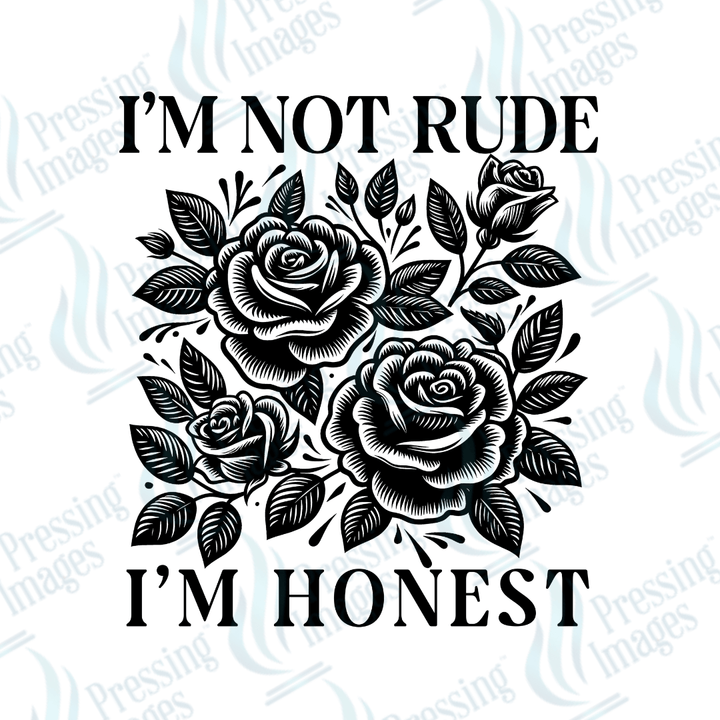 UVD 2545 I'm Not Rude - Pressing Images