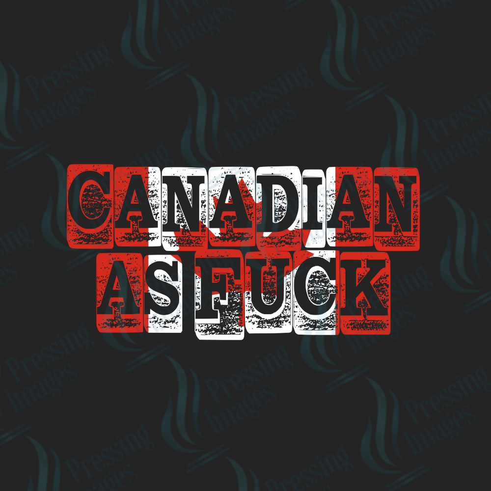 UVD 2549 Canadian As Fuck - Pressing Images