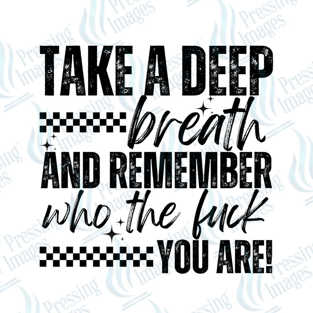 UVD 2552 Take A Deep Breath - Pressing Images