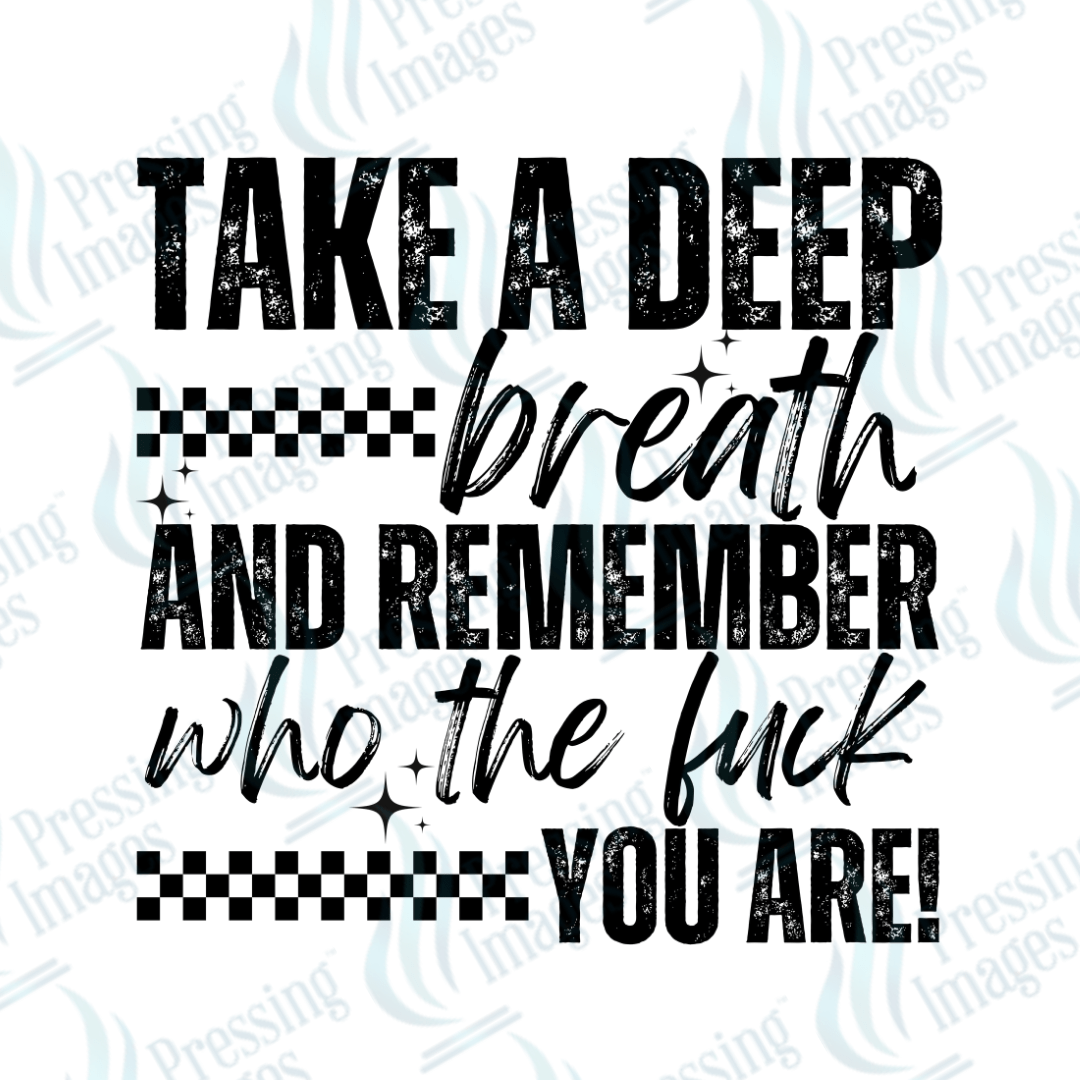 UVD 2552 Take A Deep Breath - Pressing Images