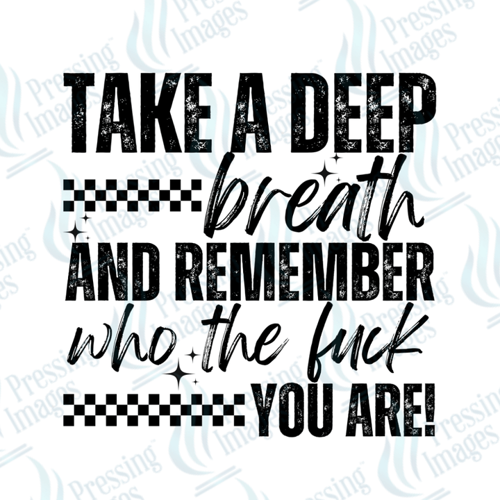 UVD 2552 Take A Deep Breath - Pressing Images