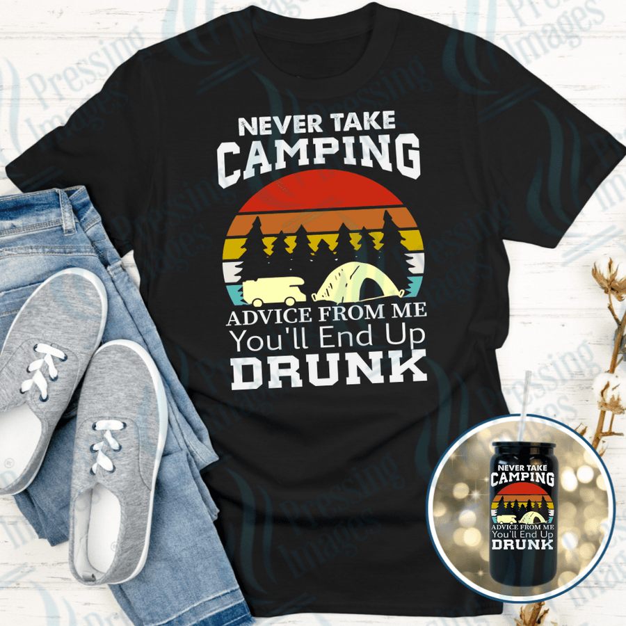 UVD 2562 Never Take Camping Advice - Pressing Images