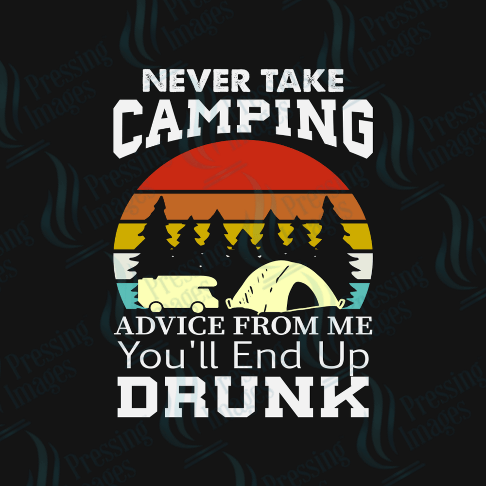 UVD 2562 Never Take Camping Advice - Pressing Images
