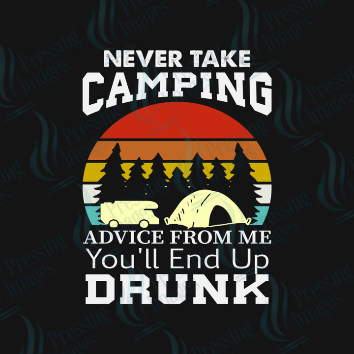UVD 2562 Never Take Camping Advice - Pressing Images