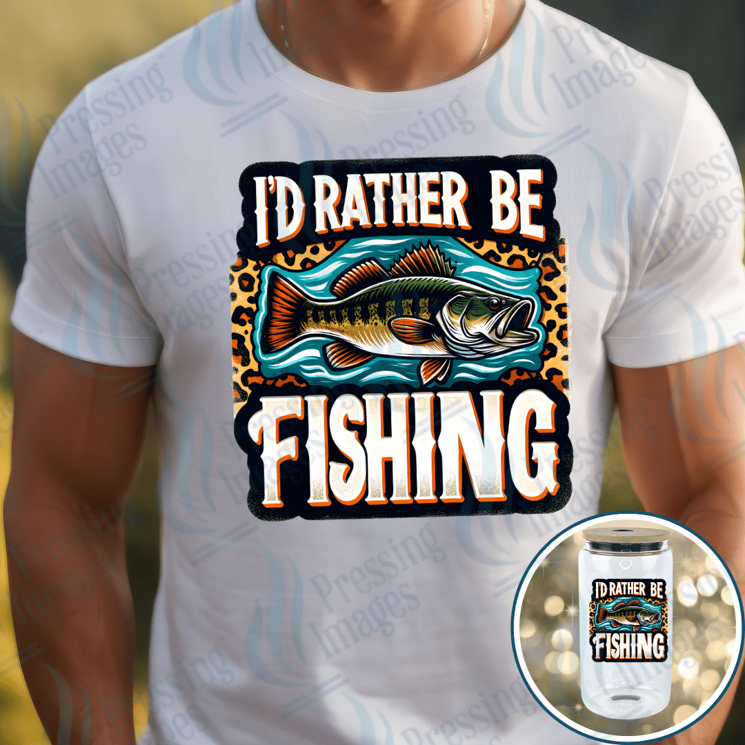 UVD 2569 I'd Rather Be Fishing - Pressing Images