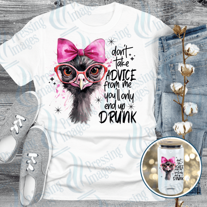 UVD 2571 Don't Take Advice From Me - Pressing Images