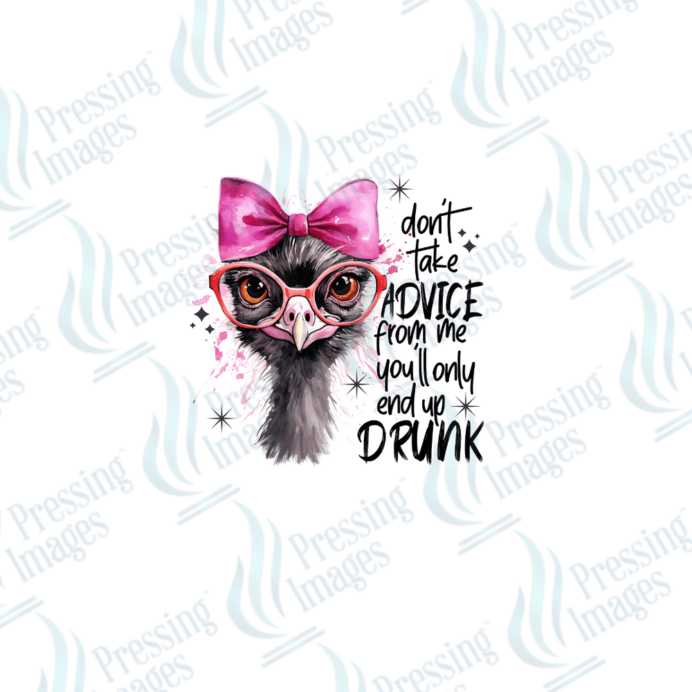 UVD 2571 Don't Take Advice From Me - Pressing Images