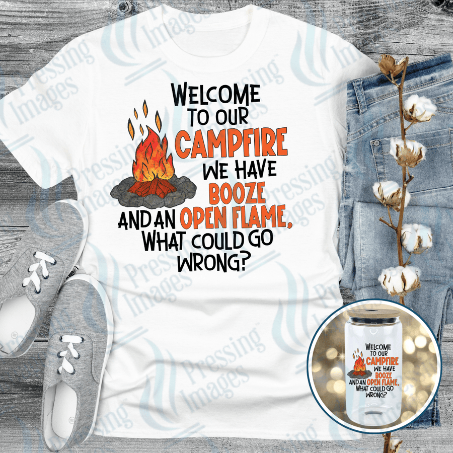 UVD 2572 Welcome To Our Campfire - Pressing Images