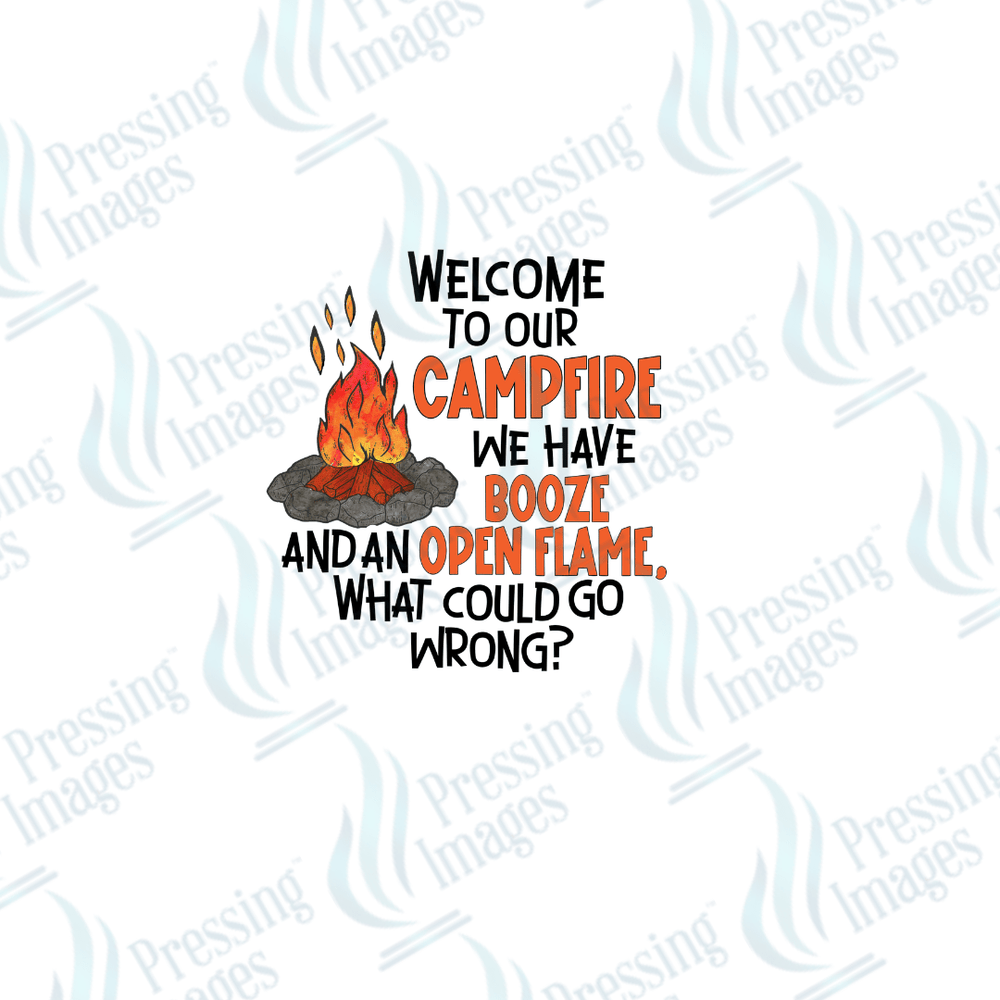 UVD 2572 Welcome To Our Campfire - Pressing Images