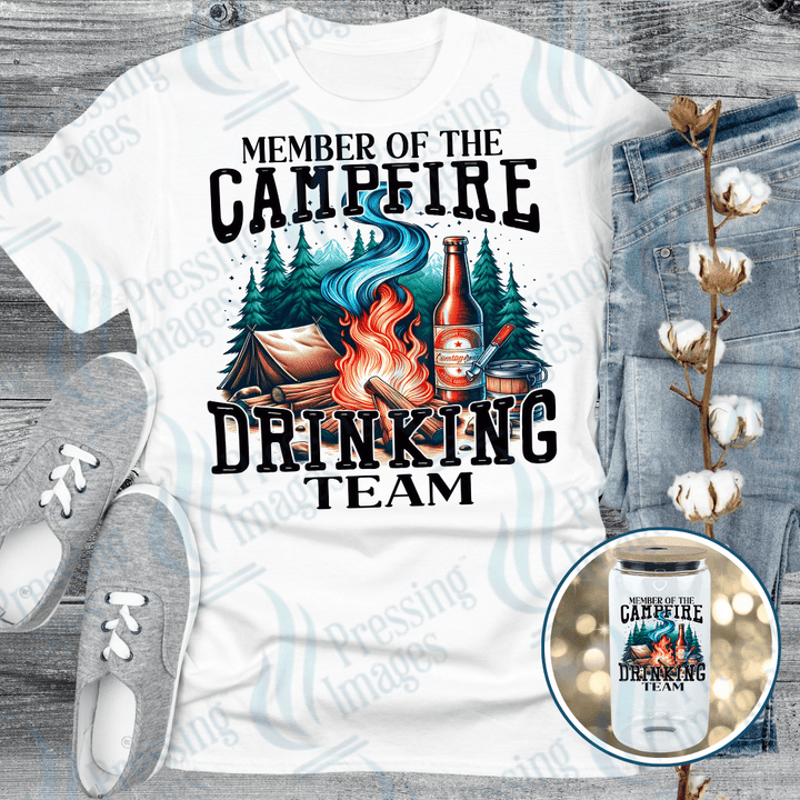 UVD 2586 Campfire Drinking - Pressing Images