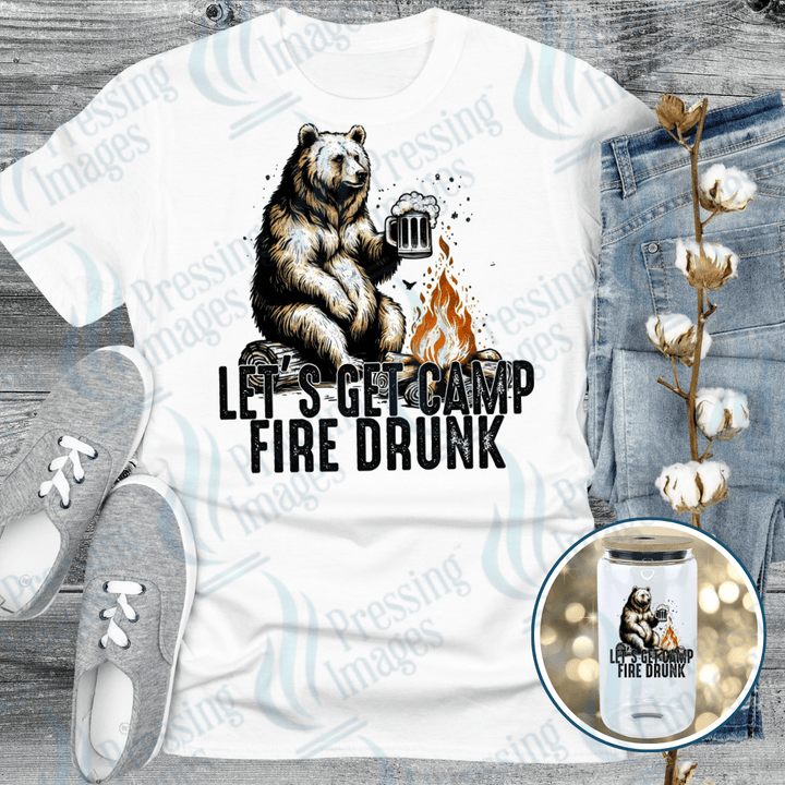 UVD 2587 Let's Get Campfire Drunk - Pressing Images