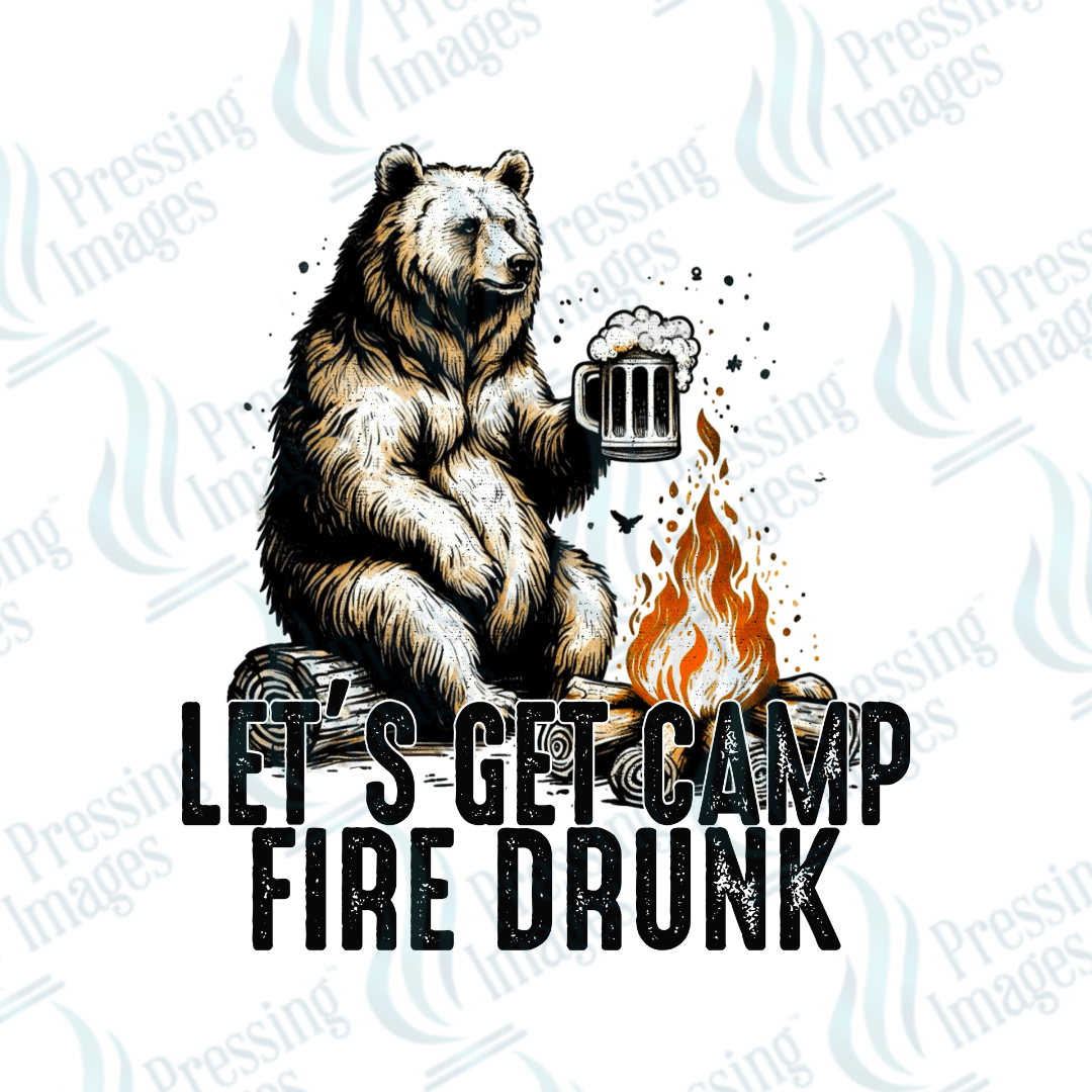 UVD 2587 Let's Get Campfire Drunk - Pressing Images