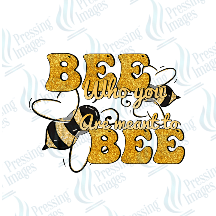 UVD 2606 Bee Who You Are Meant to Bee - Pressing Images
