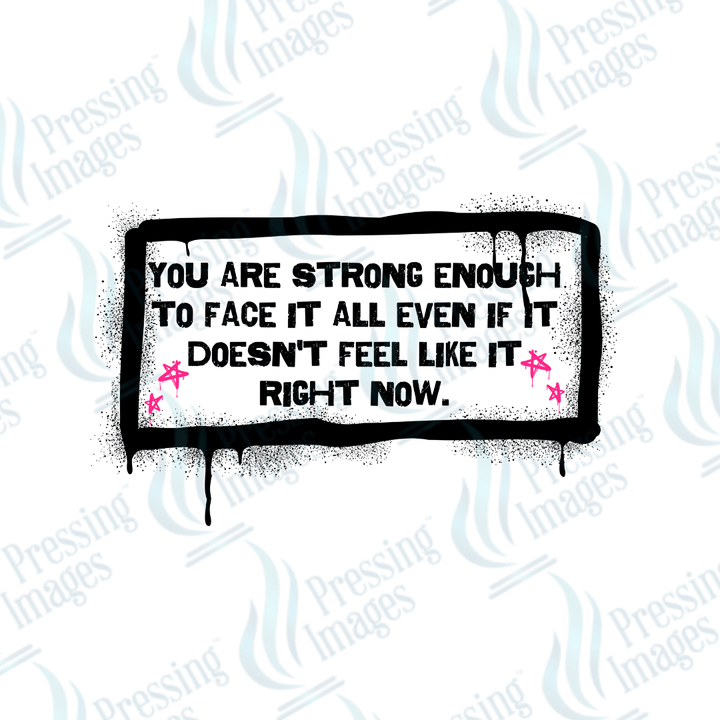 UVD 2610 Strong Enough - Pressing Images