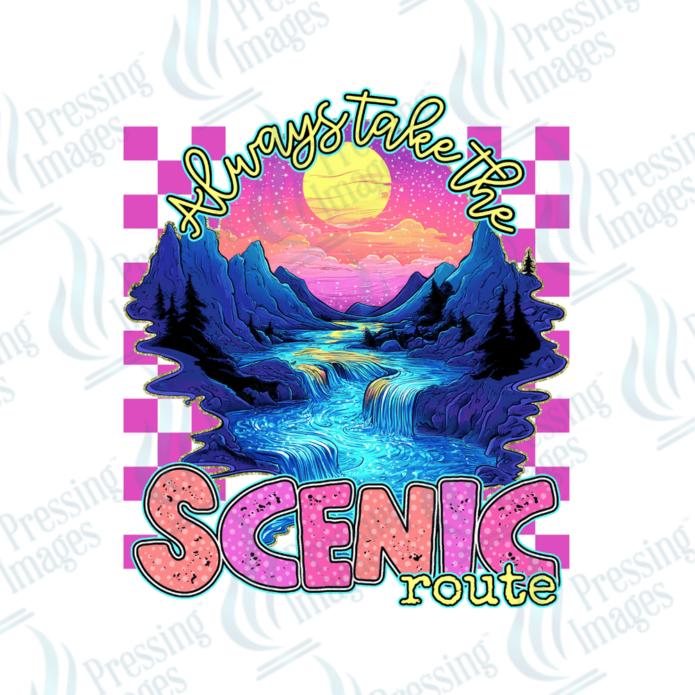 UVD 2622 Always Take The Scenic Route - Pressing Images