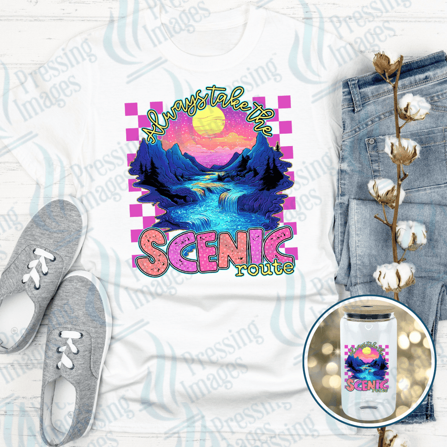 UVD 2622 Always Take The Scenic Route - Pressing Images