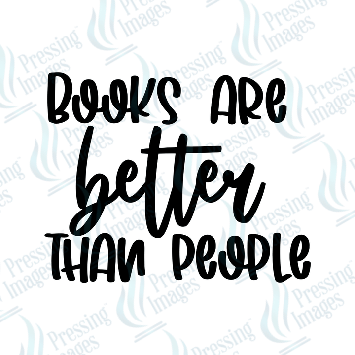 UVD 2643 Books Are Better Than People - Pressing Images