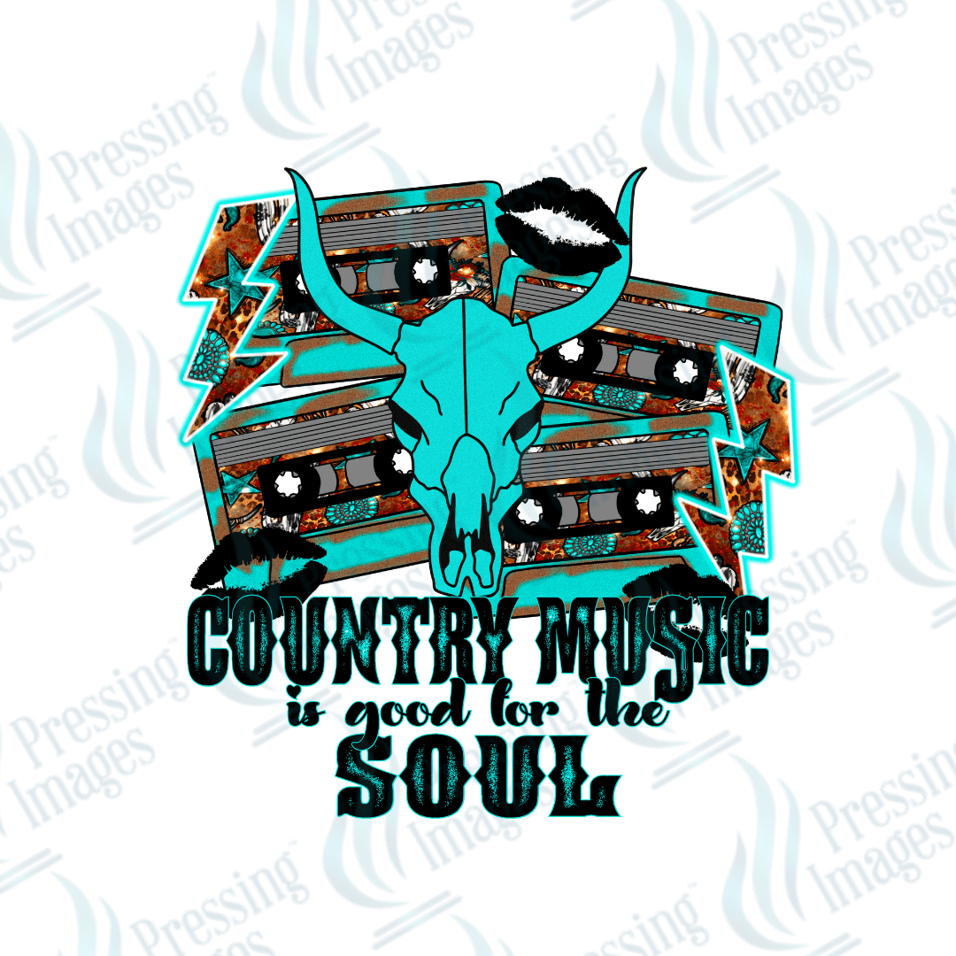 UVD 2663 Country Music Is Good For The Soul - Pressing Images