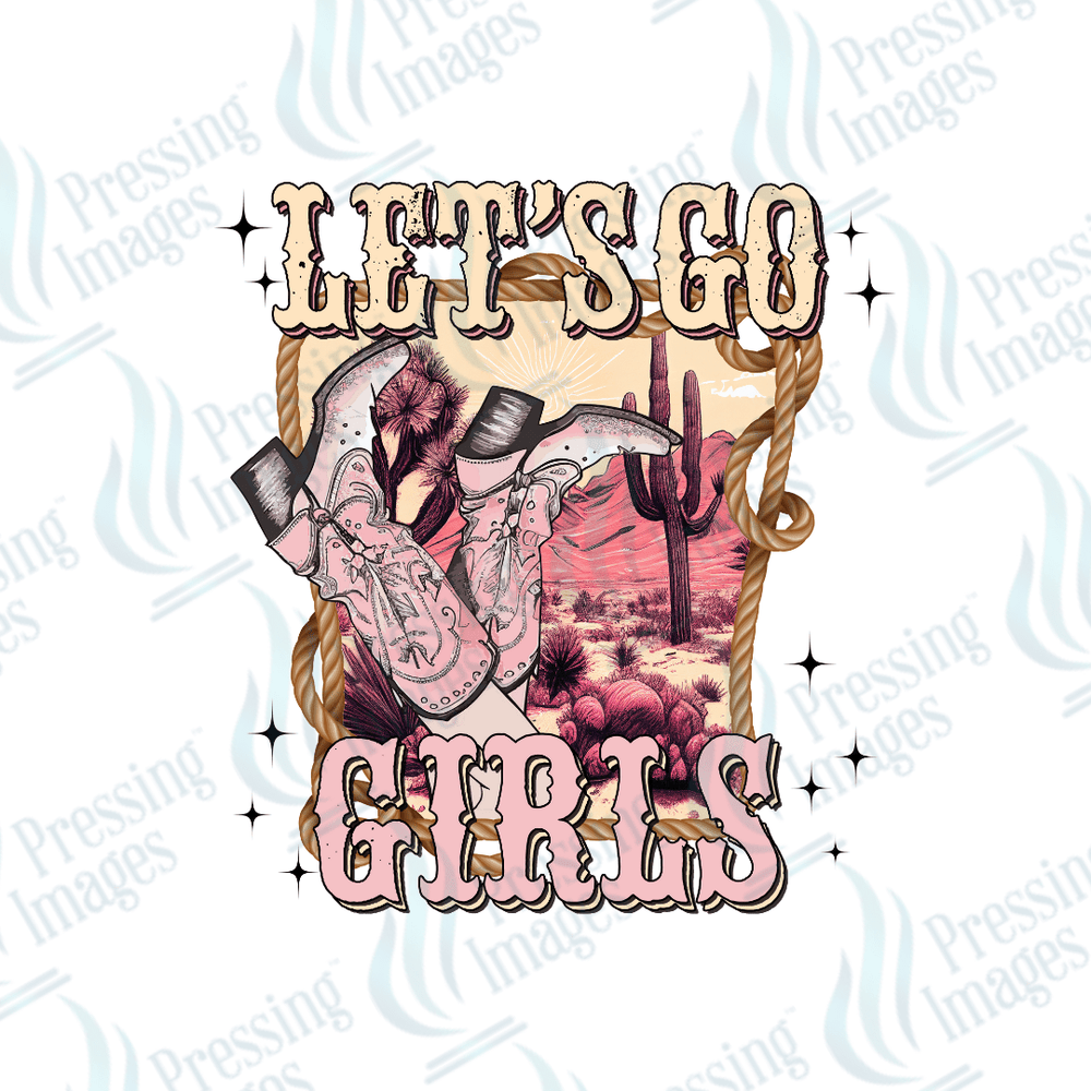 UVD 2664 Let's Go Girls - Pressing Images