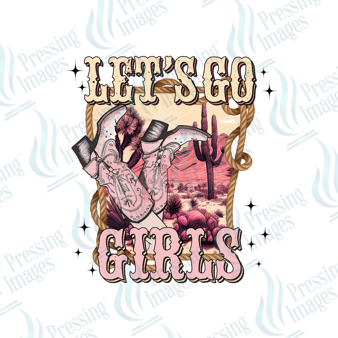 UVD 2664 Let's Go Girls - Pressing Images