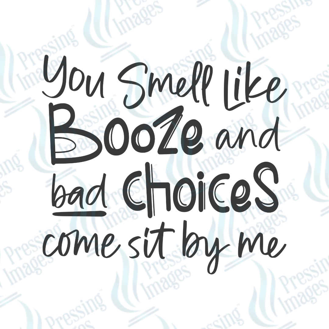 UVD 2665 Booze and Bad Choices - Pressing Images
