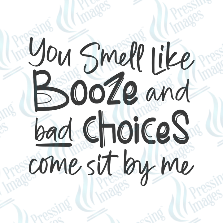 UVD 2665 Booze and Bad Choices - Pressing Images