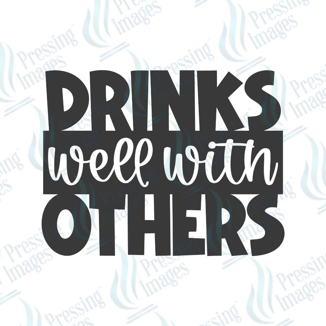 UVD 2667 Drinks Well With Others - Pressing Images