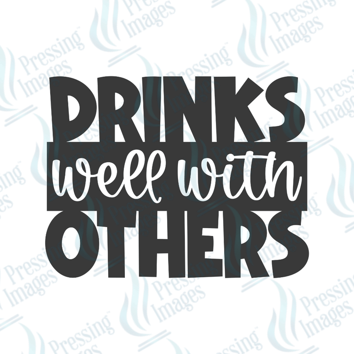 UVD 2667 Drinks Well With Others - Pressing Images