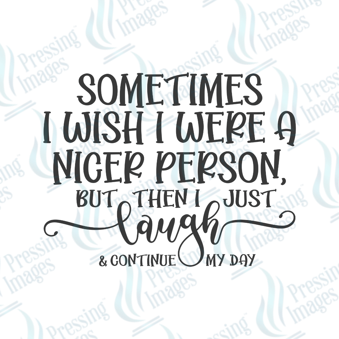 UVD 2669 Nicer Person - Pressing Images