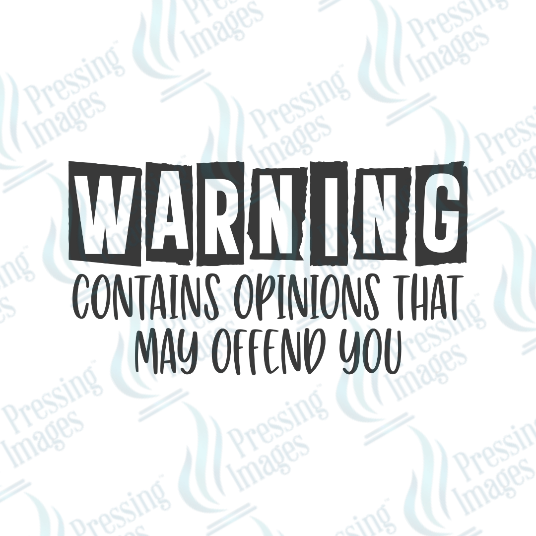 UVD 2674 Warning - Pressing Images