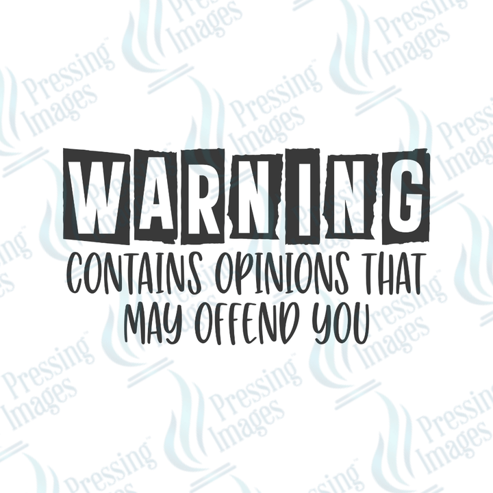 UVD 2674 Warning - Pressing Images