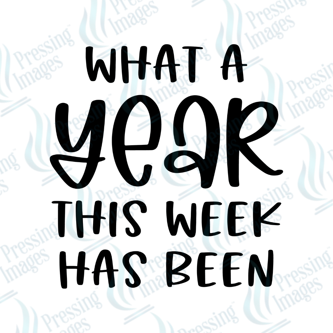 UVD 2678 What A Year This Week Has Been - Pressing Images