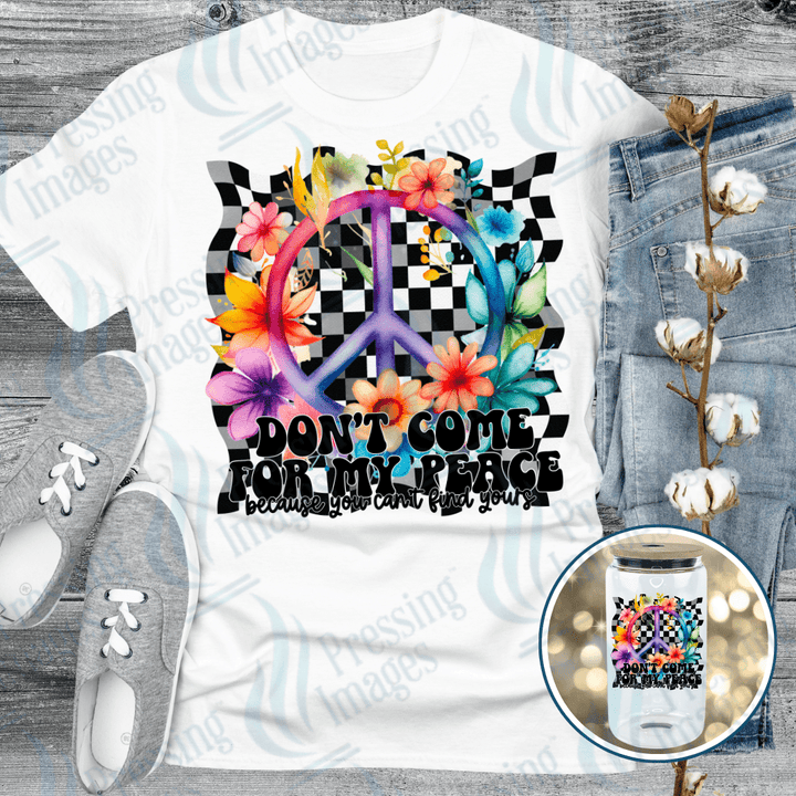 UVD 2684 Don't Come For My Peace - Pressing Images