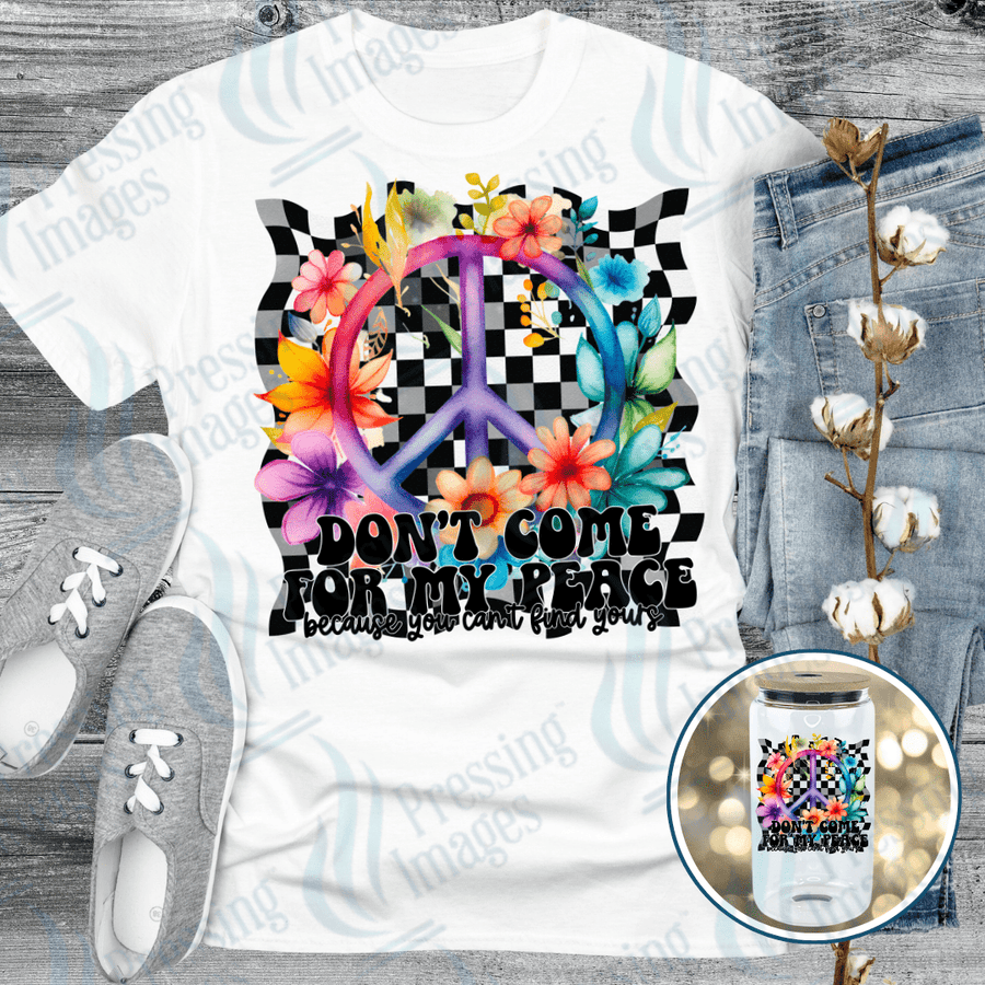 UVD 2684 Don't Come For My Peace - Pressing Images