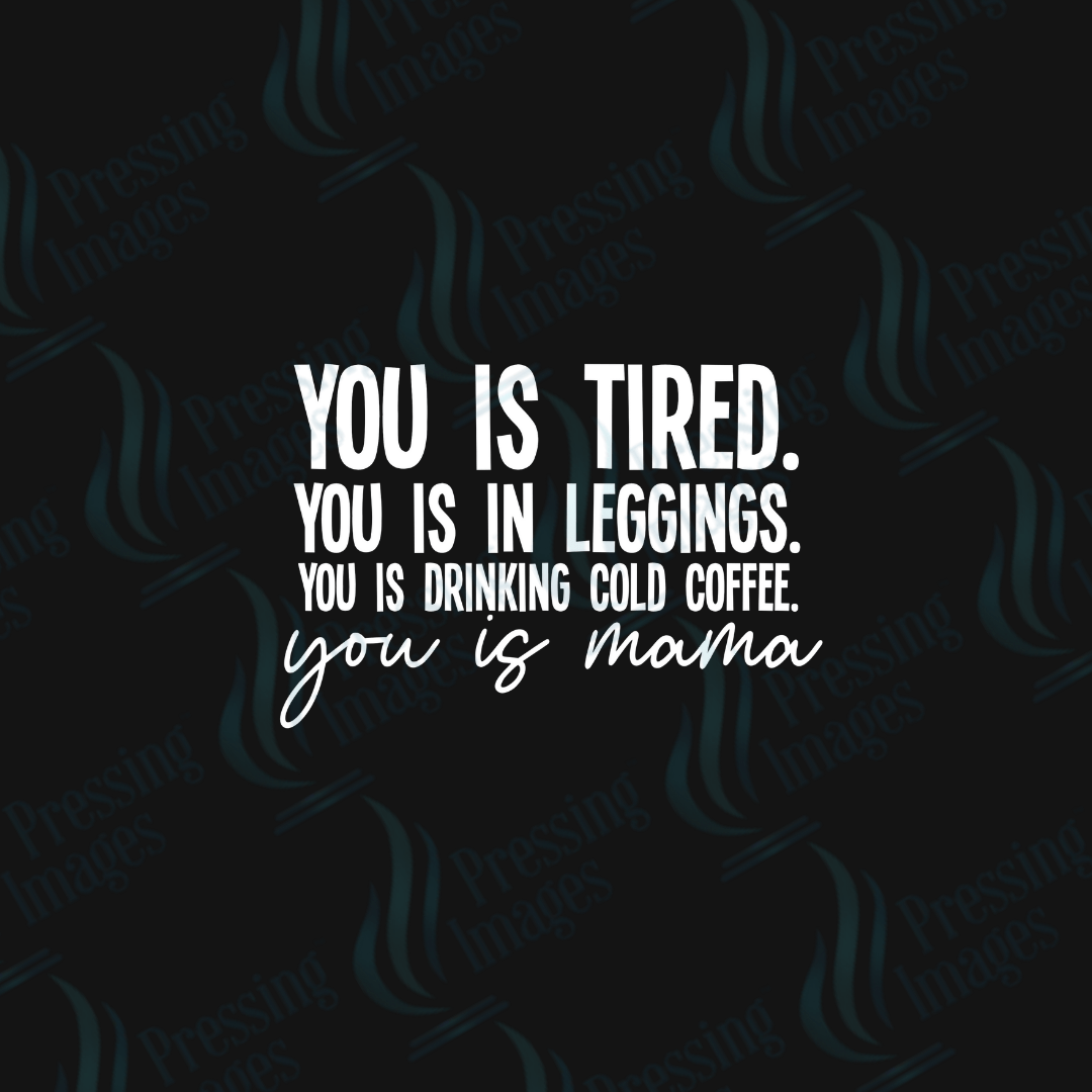 UVD 2687 You Is Tired - Pressing Images