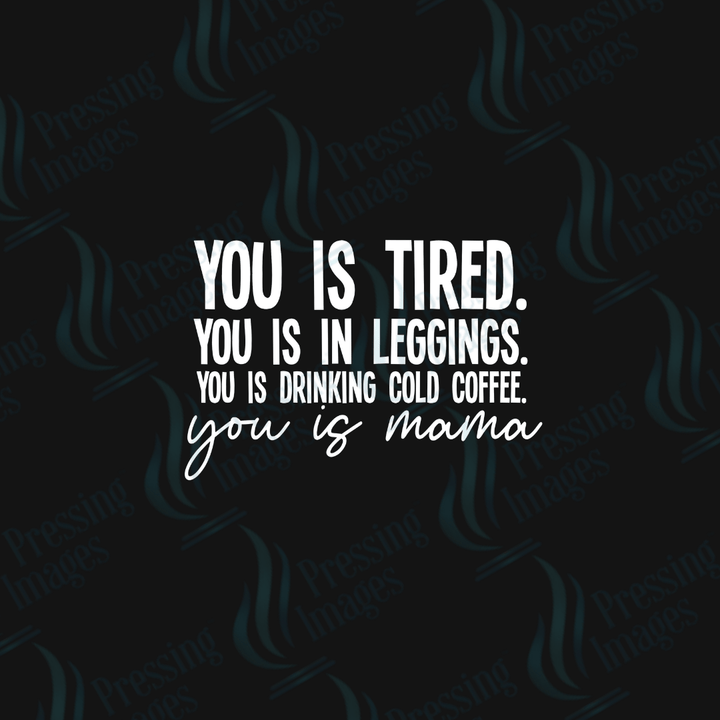 UVD 2687 You Is Tired - Pressing Images