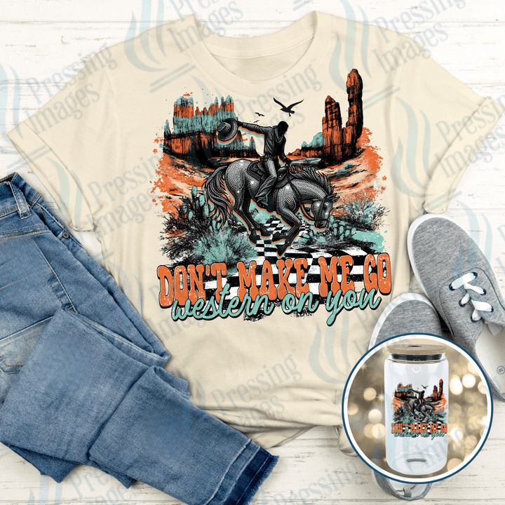 UVD 2689 Don't Make Me Go Western On You - Pressing Images