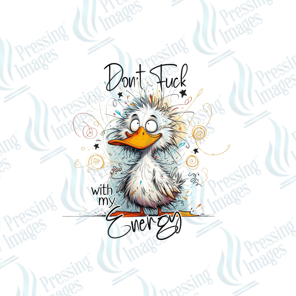 UVD 2697 Don't Fuck With My Energy - Pressing Images