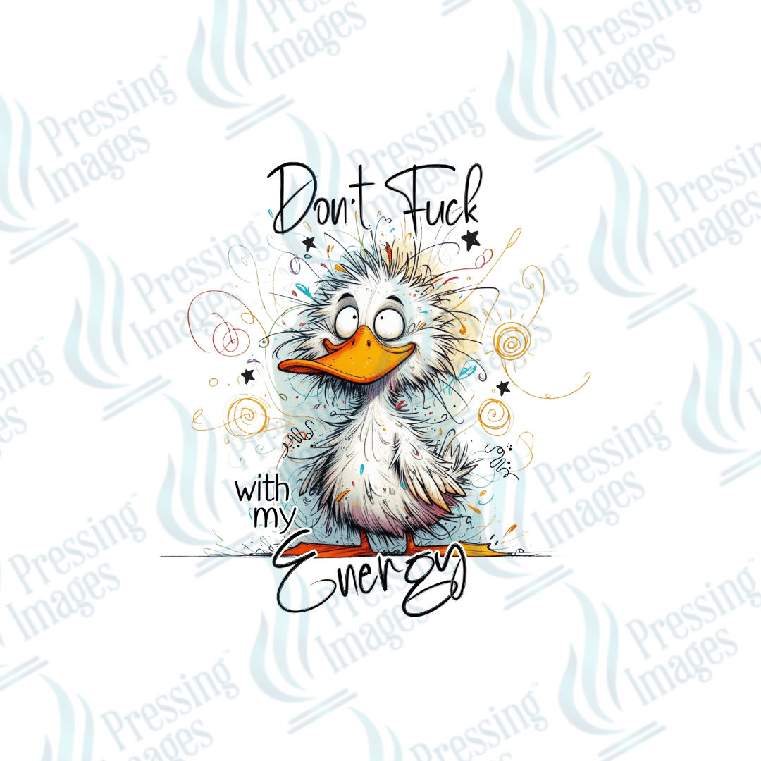 UVD 2697 Don't Fuck With My Energy - Pressing Images