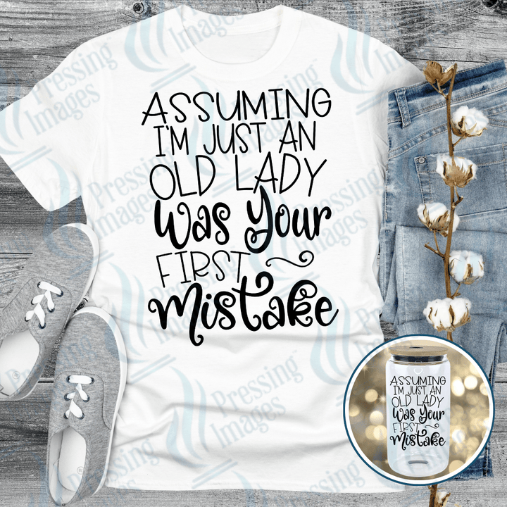 UVD 2708 Assuming I'm Just An Old Lady - Pressing Images