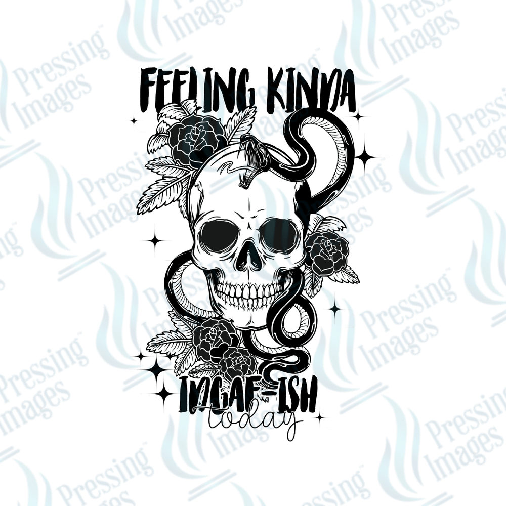 UVD 2711 Feeling Kinda IDGAF - Pressing Images