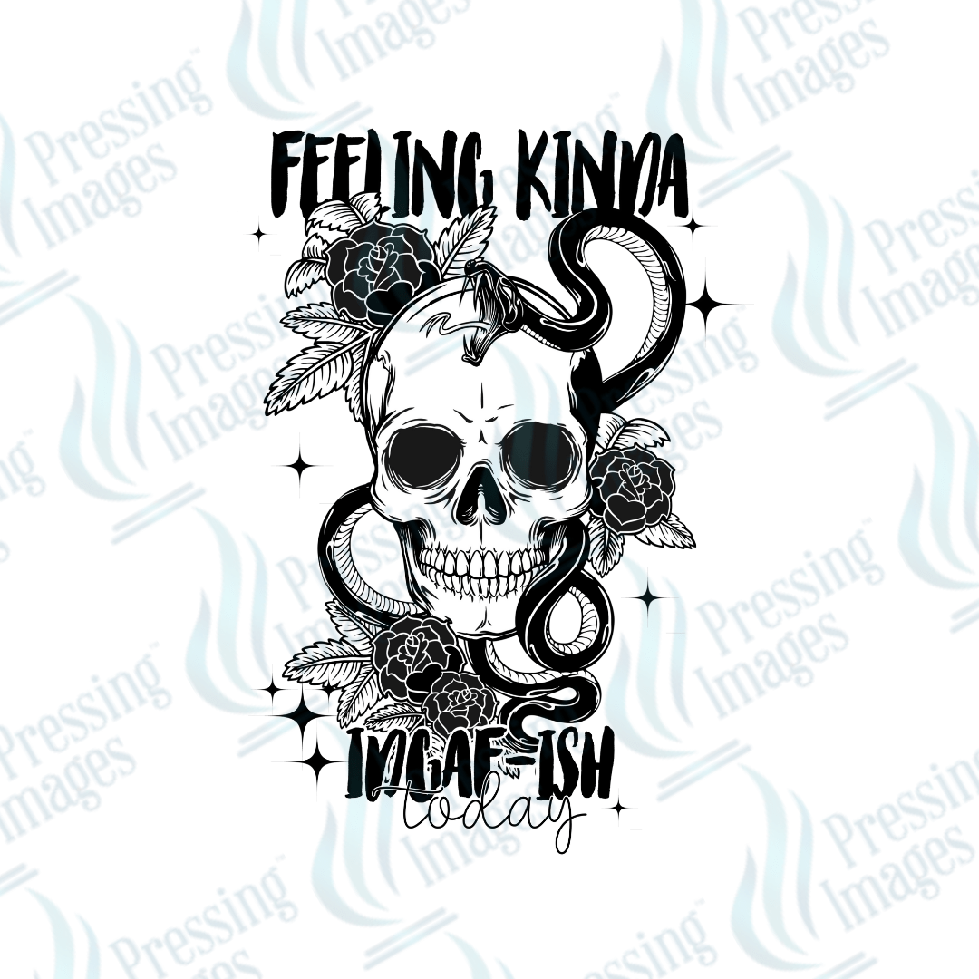 UVD 2711 Feeling Kinda IDGAF - Pressing Images