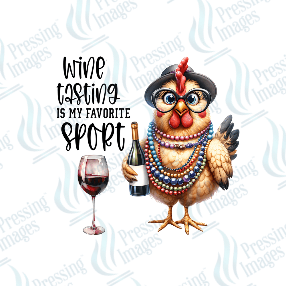 UVD 2718 Wine Tasting Is My Favourite Sport - Pressing Images