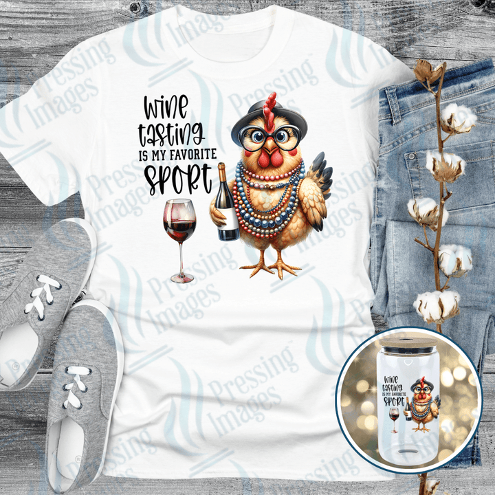 UVD 2718 Wine Tasting Is My Favourite Sport - Pressing Images